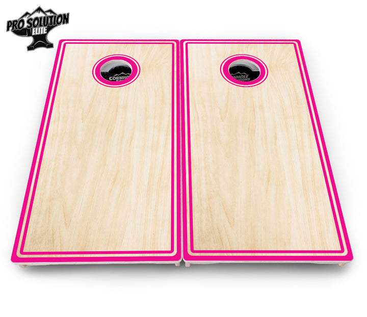 Pinstripe Cornhole Boards - Pro Solution Elite Series
