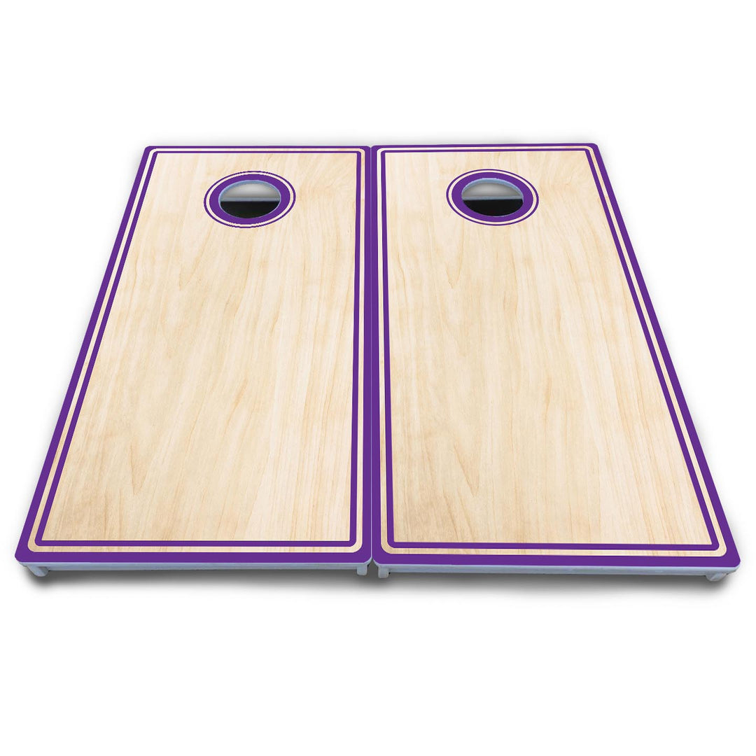 Pinstripe Cornhole Boards - All Weather Series