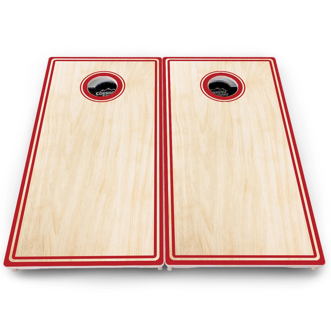 Pinstripe Cornhole Boards – Pro Lite or Pro Elite
