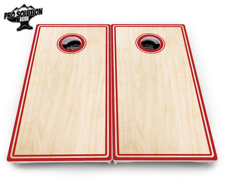 Pinstripe Cornhole Boards - Pro Solution Elite Series