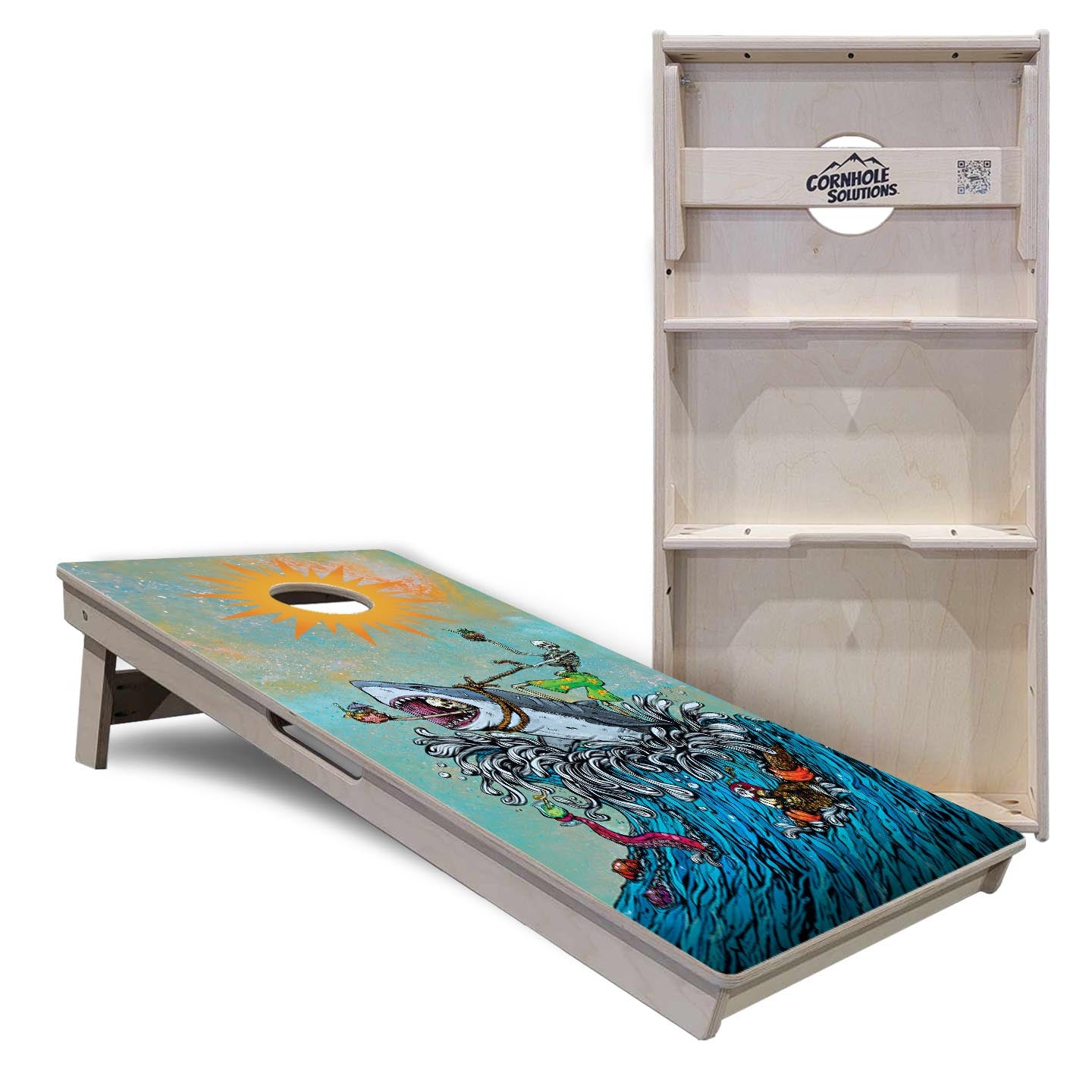 Artist Cornhole Boards - Professional Tournament Series - Great