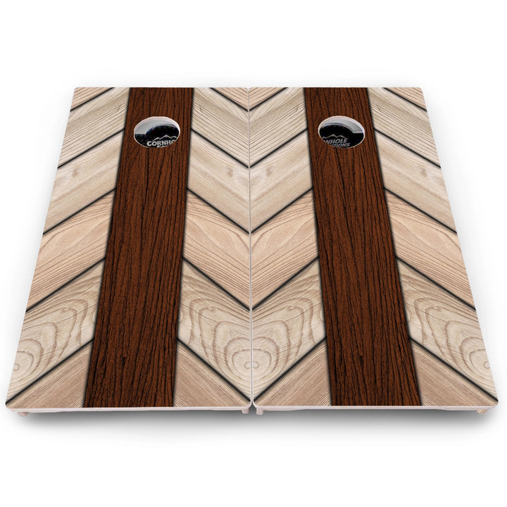 Herringbone Cornhole Boards – Pro Lite or Pro Elite
