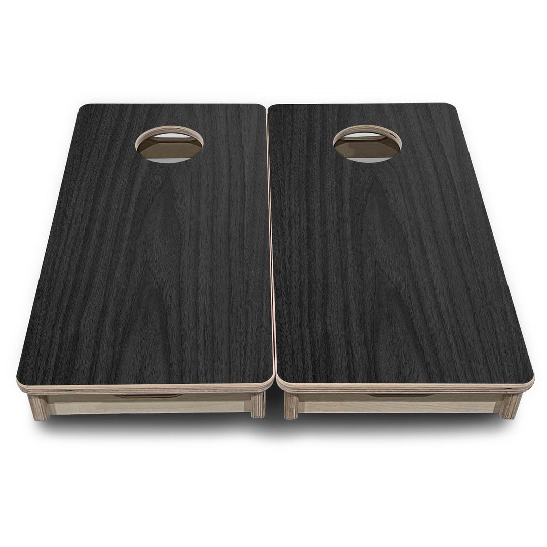 Dark Grey Wood - Mini or Vacation Size Cornhole Boards