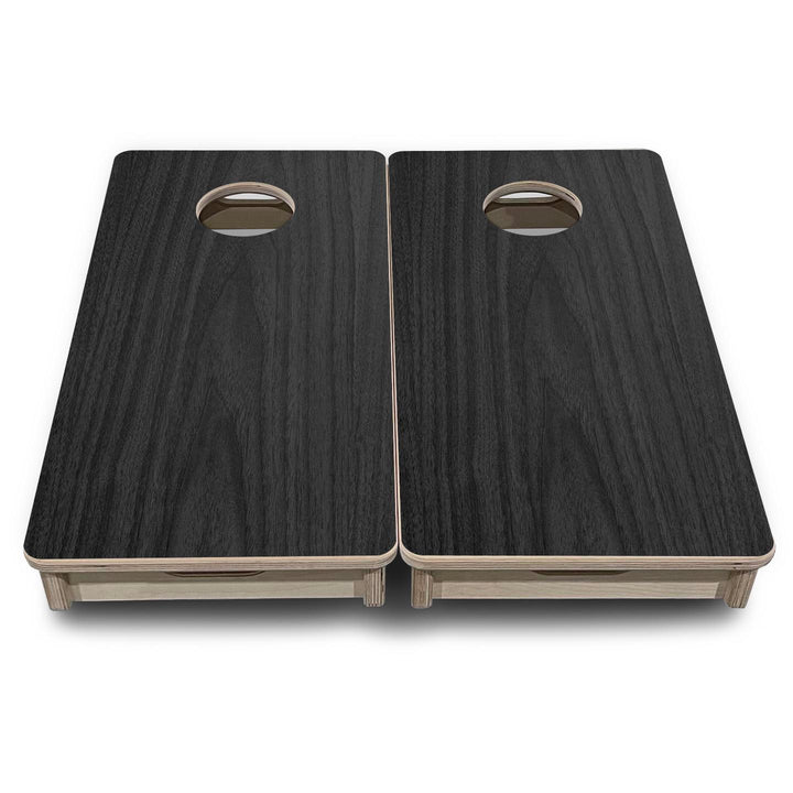 Dark Grey Wood - Mini or Vacation Size Cornhole Boards