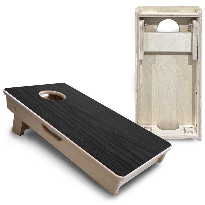 Dark Grey Wood - Mini or Vacation Size Cornhole Boards