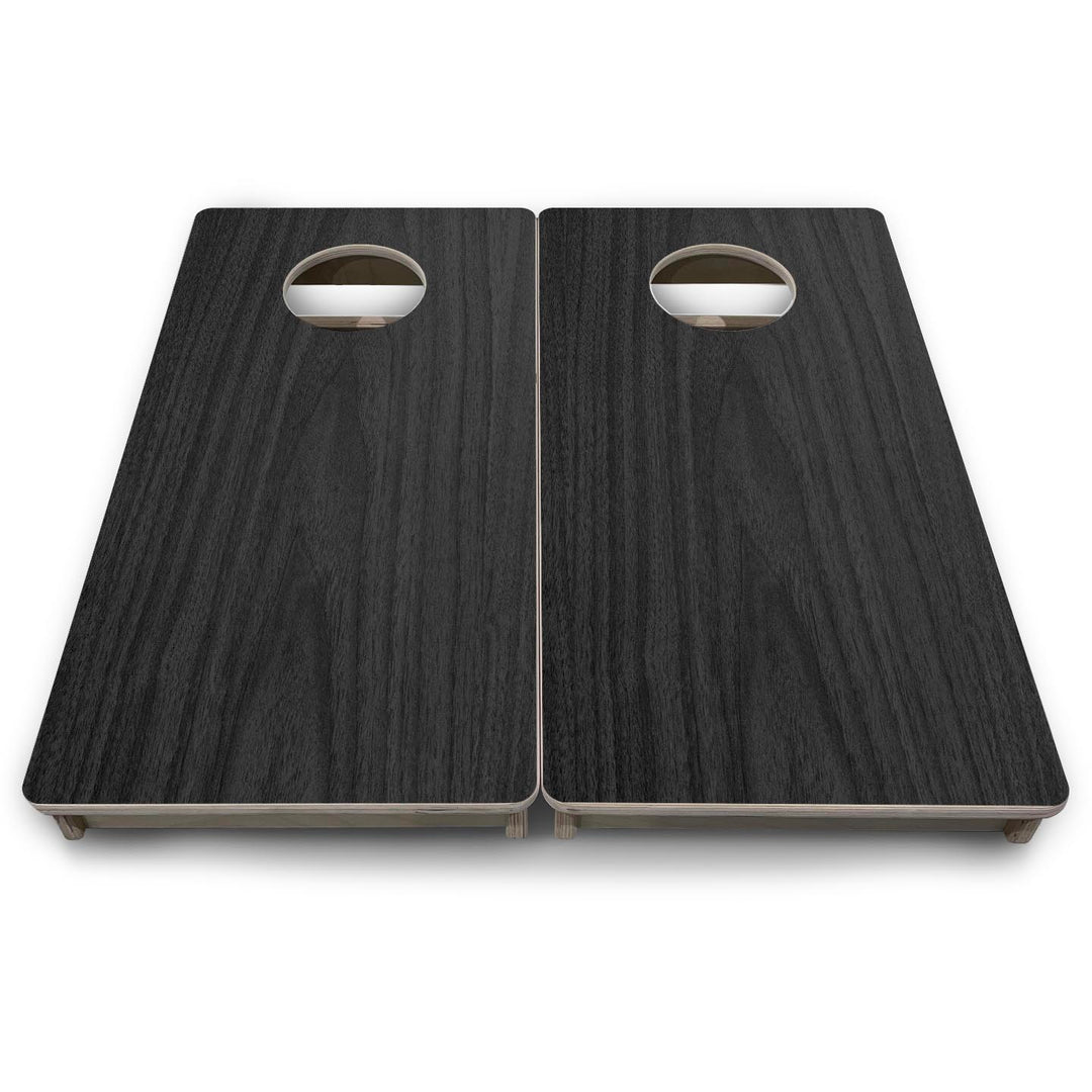 Dark Grey Wood - Mini or Vacation Size Cornhole Boards