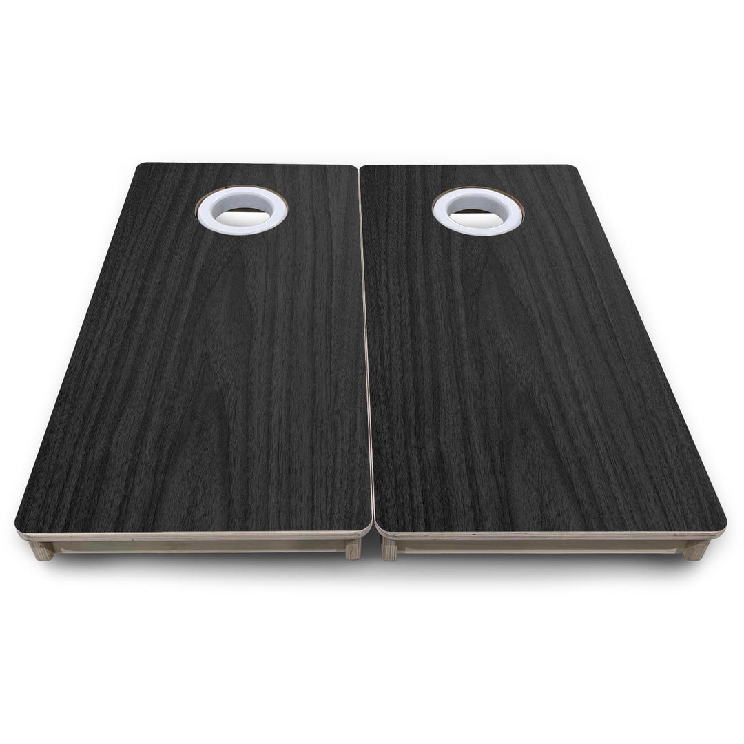 Dark Grey Wood - Mini or Vacation Size Cornhole Boards