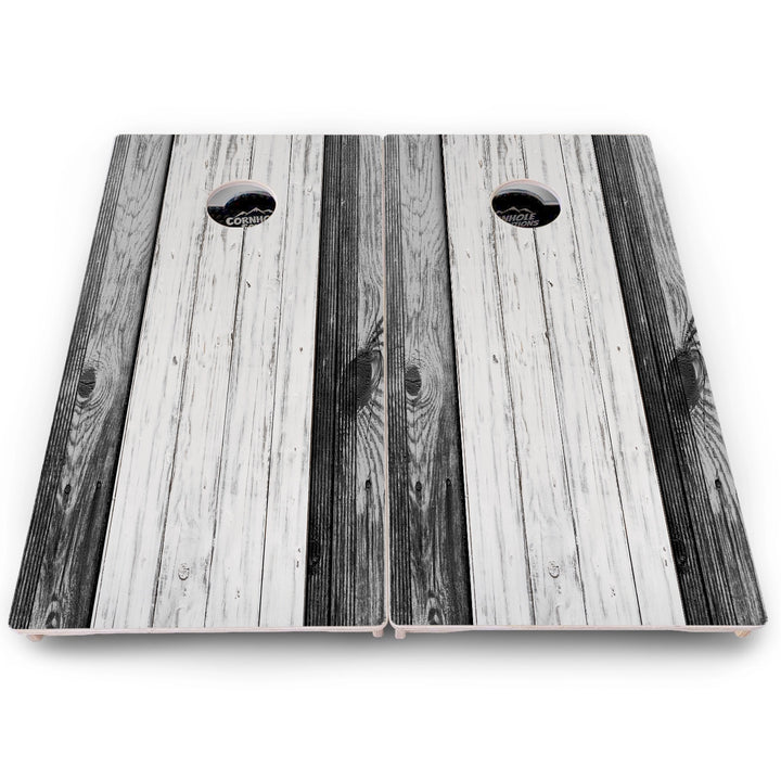 Grey Two-Tone Cornhole Boards – Pro Lite or Pro Elite