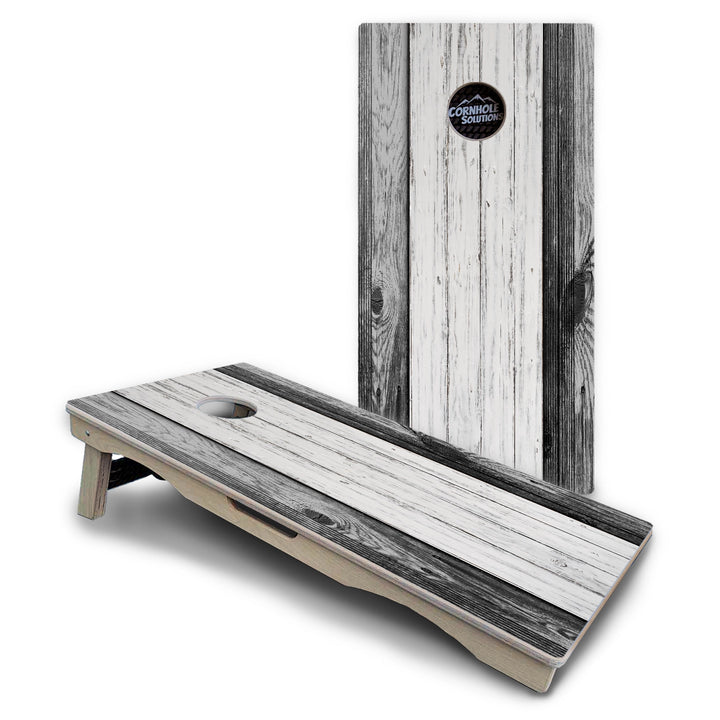 Grey Two-Tone Cornhole Boards – Pro Lite or Pro Elite