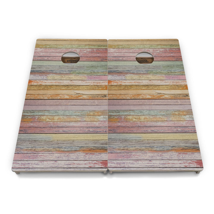 Woodgrain Collection Cornhole Boards – Tournament Series