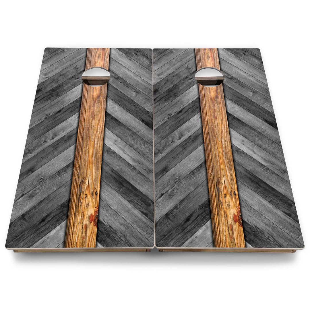 Rustic Cornhole Boards - Backyard Series