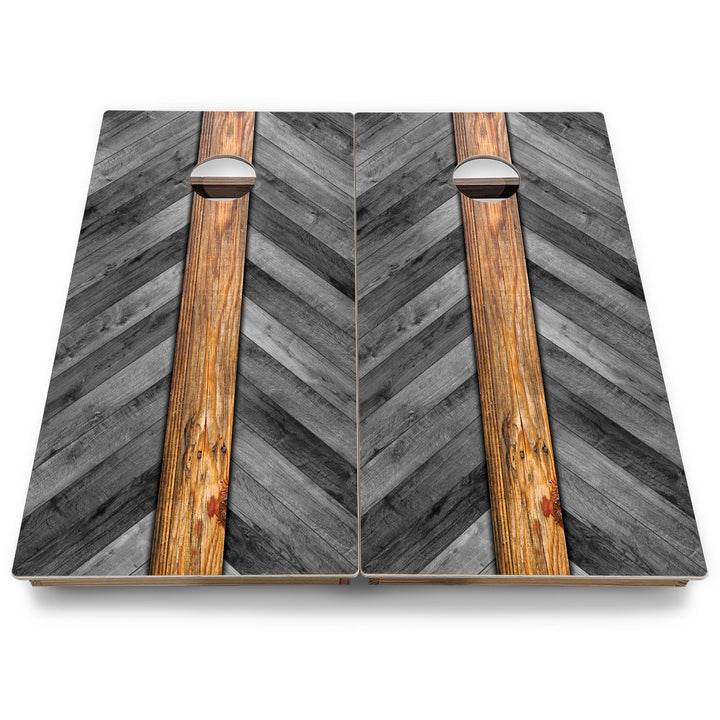 Rustic Cornhole Boards - Backyard Series