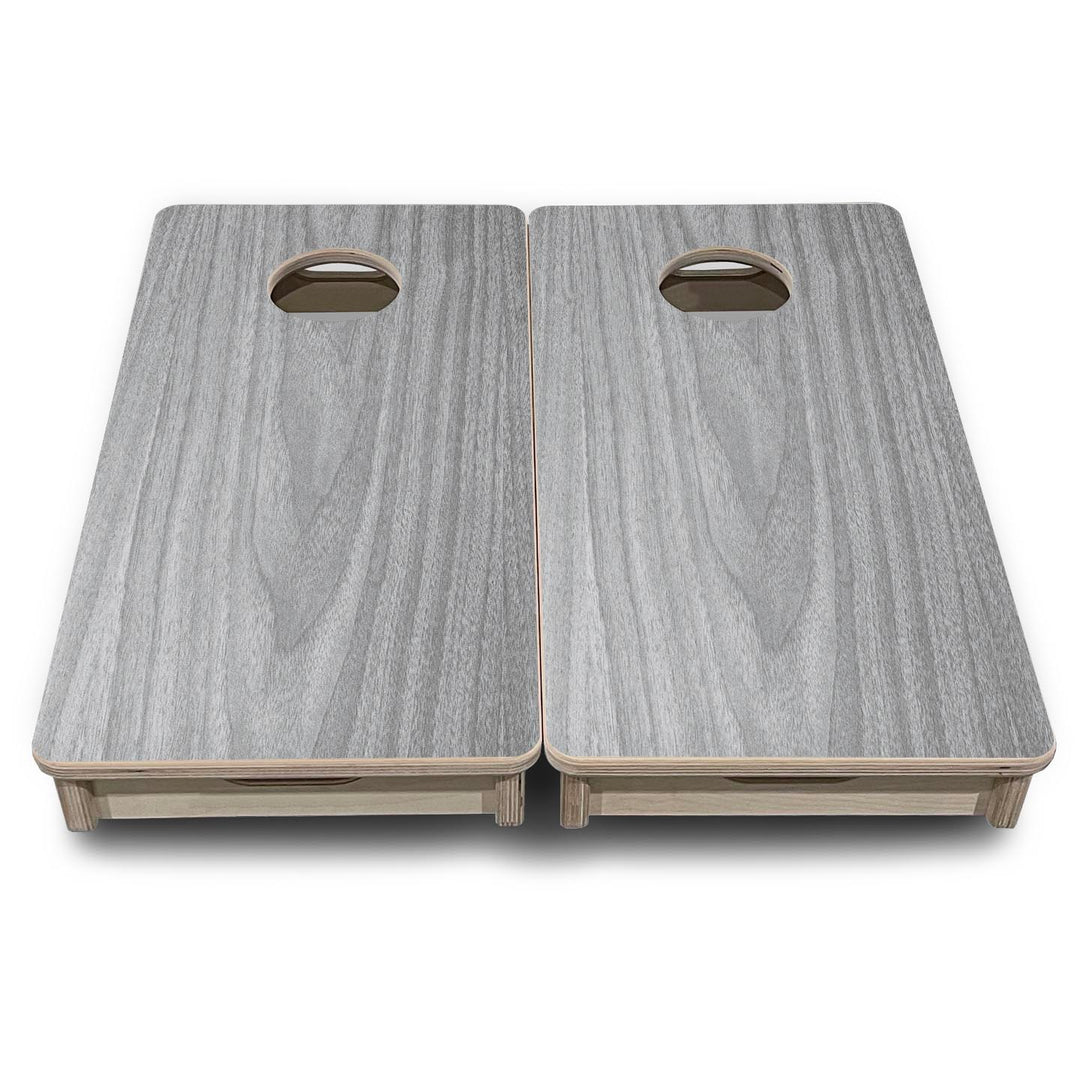 Light Grey Wood - Mini or Vacation Size Cornhole Boards