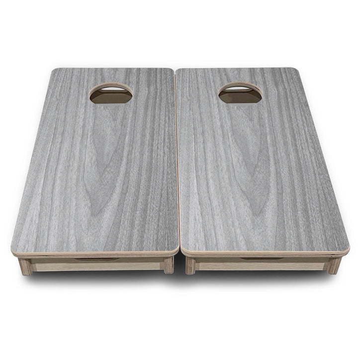 Light Grey Wood - Mini or Vacation Size Cornhole Boards