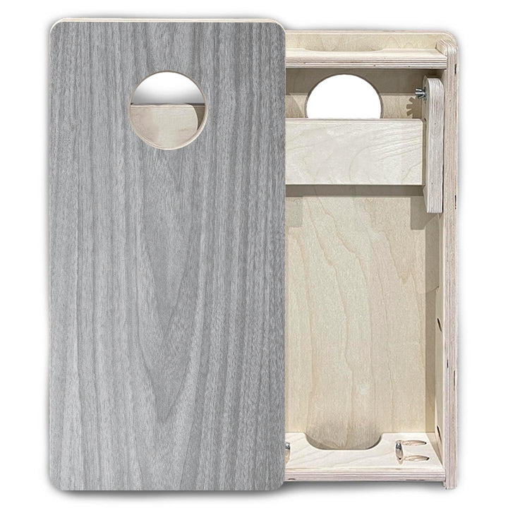 Light Grey Wood - Mini or Vacation Size Cornhole Boards