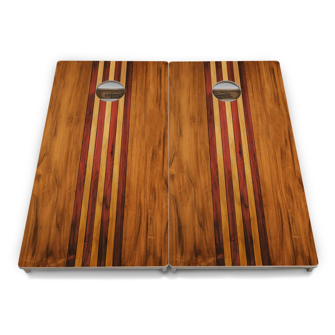 Woodgrain Collection Cornhole Boards – Tournament Series