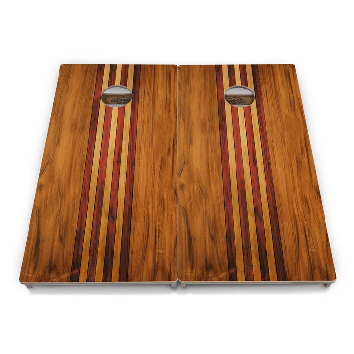 Woodgrain Collection Cornhole Boards – Tournament Series