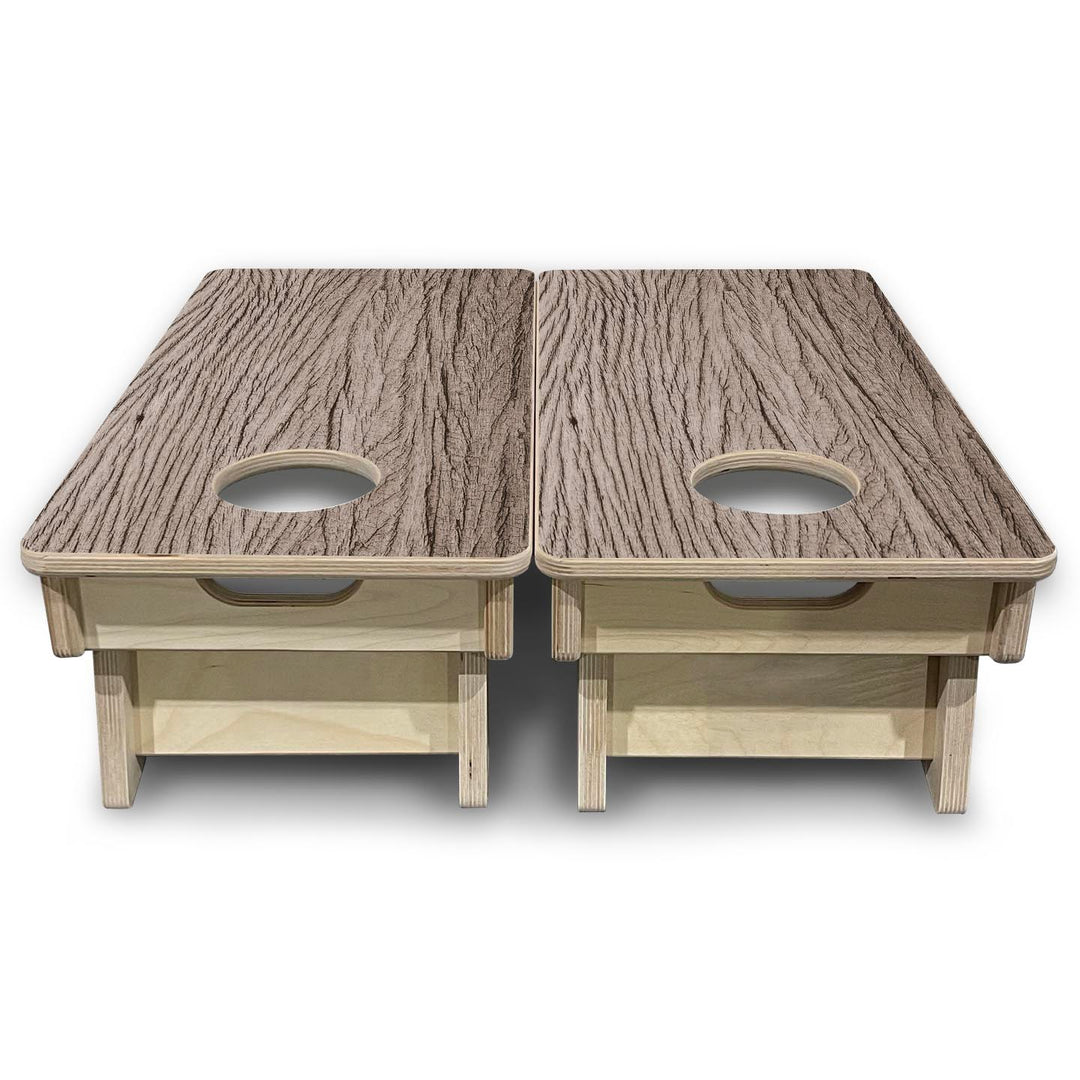 Weathered Oak - Mini or Vacation Size Cornhole Boards