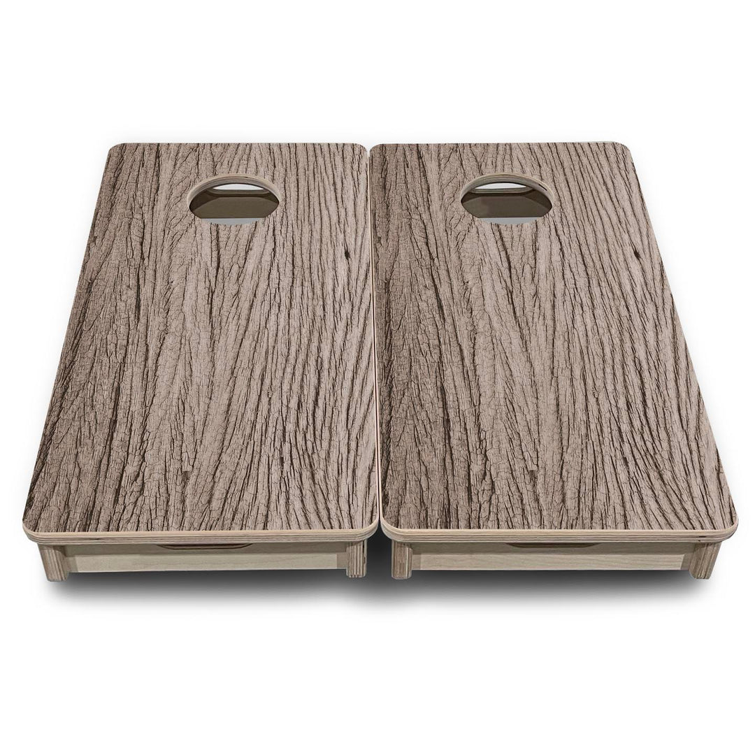 Weathered Oak - Mini or Vacation Size Cornhole Boards