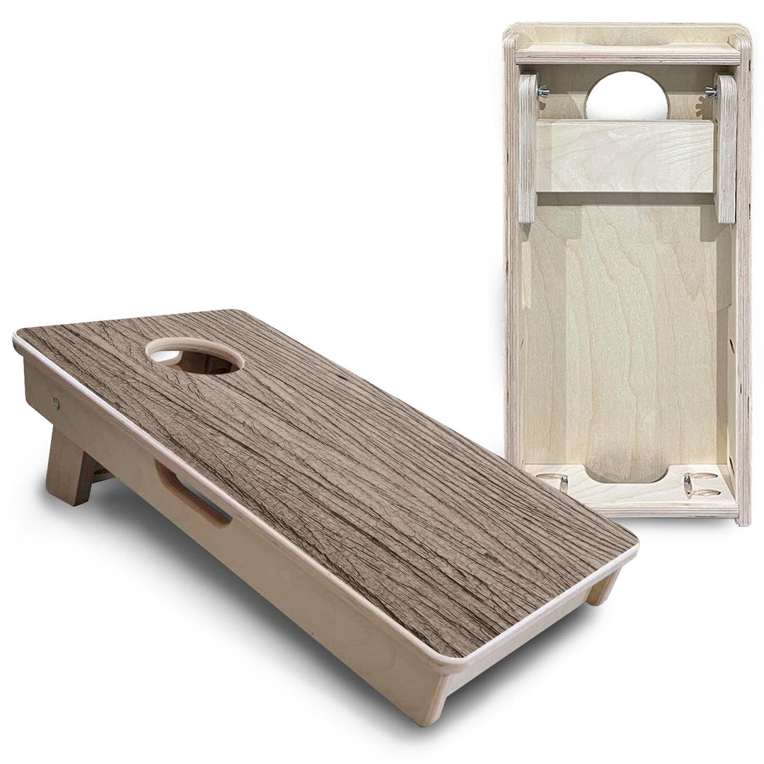 Weathered Oak - Mini or Vacation Size Cornhole Boards