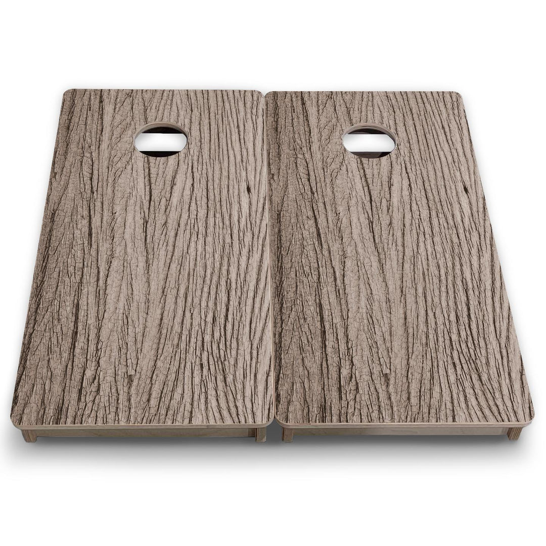 Weathered Oak - Mini or Vacation Size Cornhole Boards