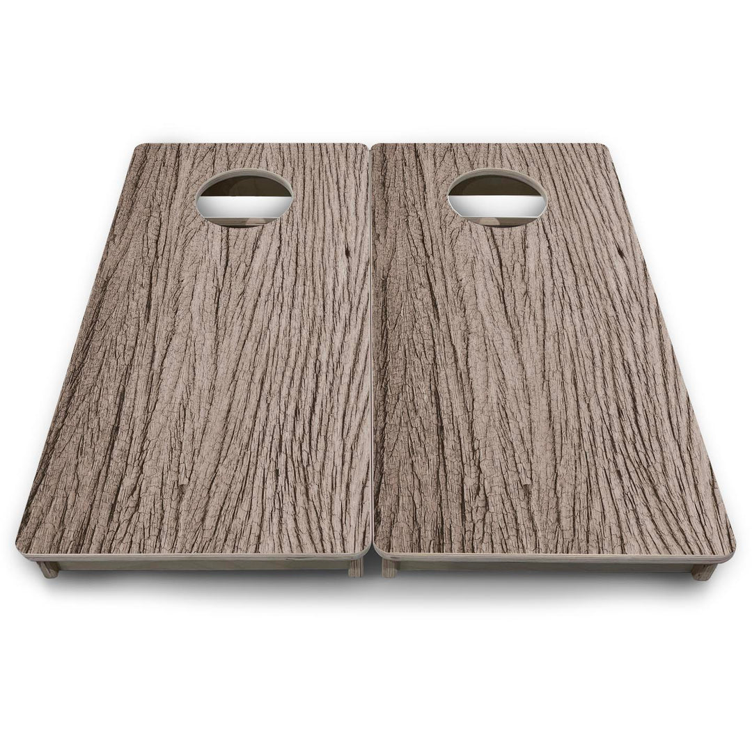 Weathered Oak - Mini or Vacation Size Cornhole Boards
