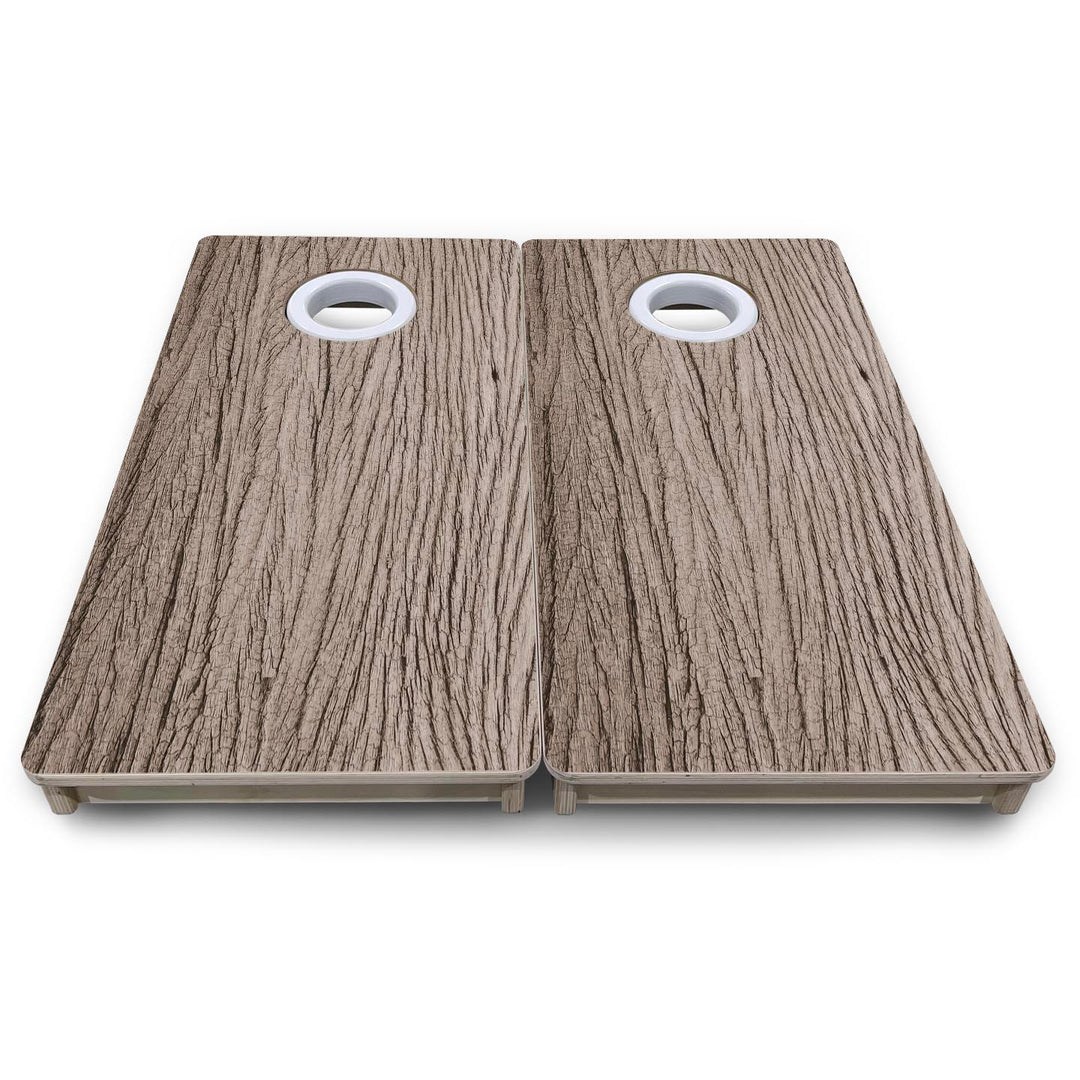 Weathered Oak - Mini or Vacation Size Cornhole Boards