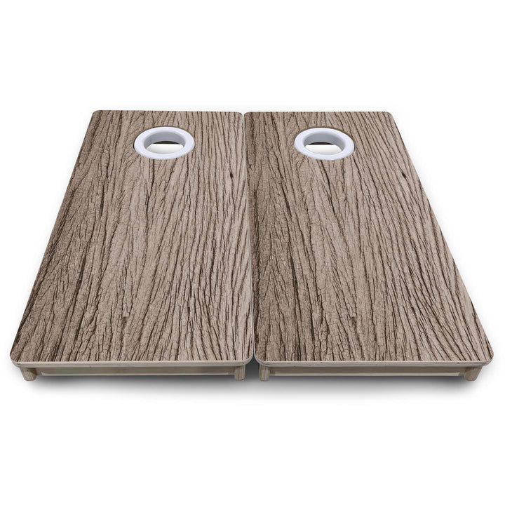 Weathered Oak - Mini or Vacation Size Cornhole Boards