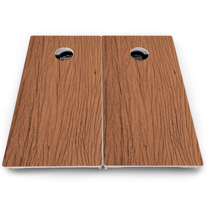 Woodgrain Cornhole Boards – Pro Lite or Pro Elite