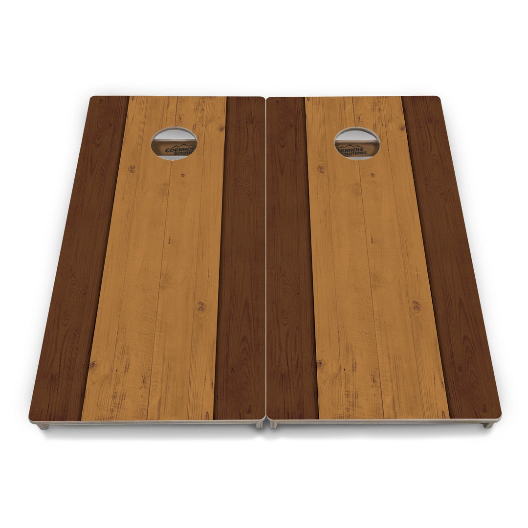 Woodgrain Collection Cornhole Boards – Tournament Series