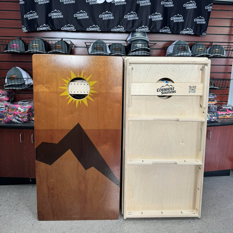 Scratch & Dent – Tournament Cornhole Boards (2'x4', 3/4" Baltic Birch, UV Print + Clear Coat)