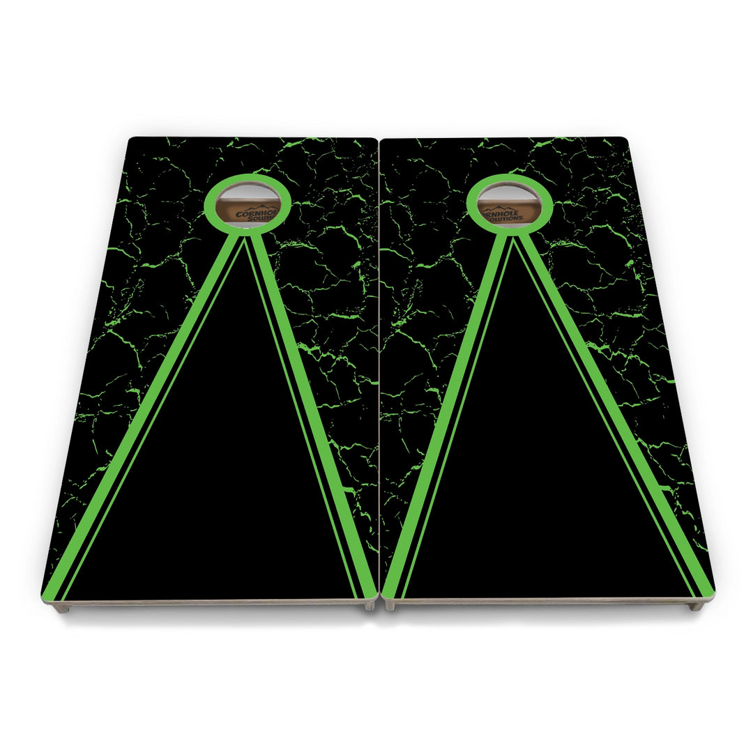 Double Green Cornhole Boards – Tournament Series