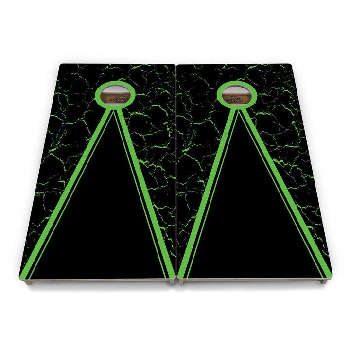 Double Green Cornhole Boards – Tournament Series