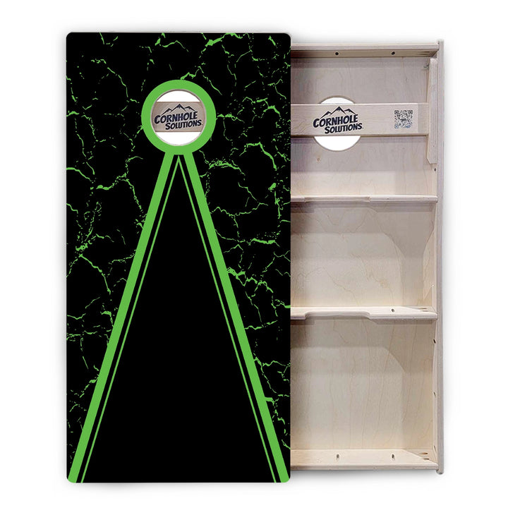 Double Green Cornhole Boards – Tournament Series