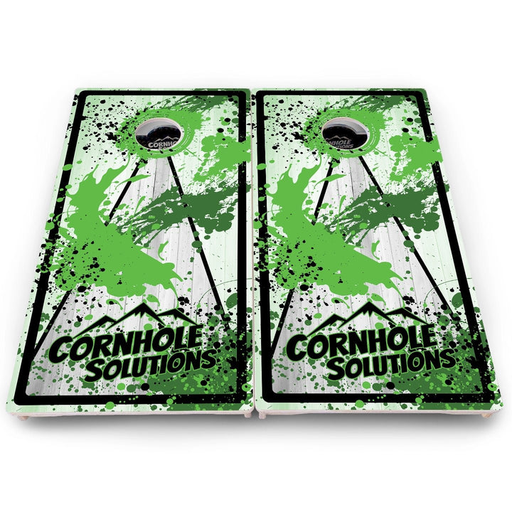 Paint Splatter Cornhole Boards – Pro Lite or Pro Elite