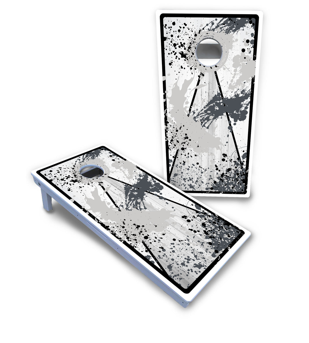 Paint Splatter Cornhole Boards - All Weather Series