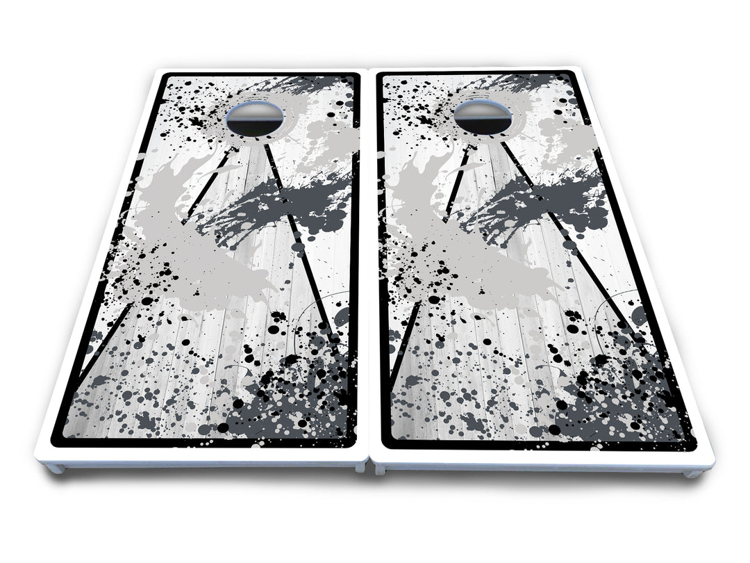 Paint Splatter Cornhole Boards - All Weather Series