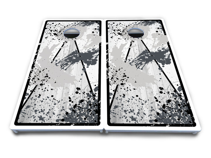 Paint Splatter Cornhole Boards - All Weather Series