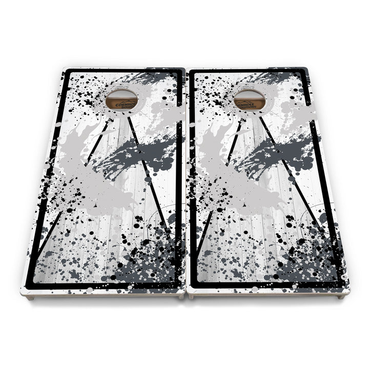 Paint Splatter Cornhole Boards – Tournament Series