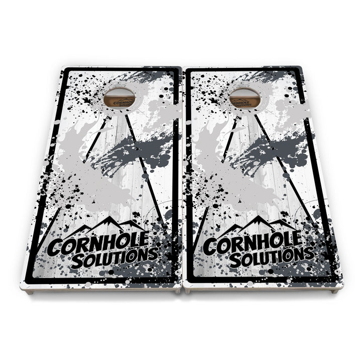Paint Splatter Cornhole Boards – Tournament Series