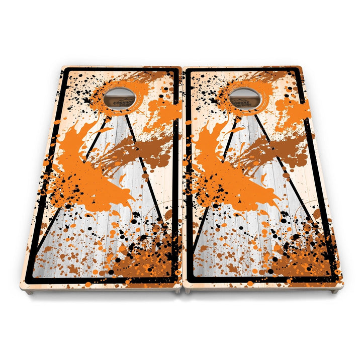 Paint Splatter Cornhole Boards – Tournament Series