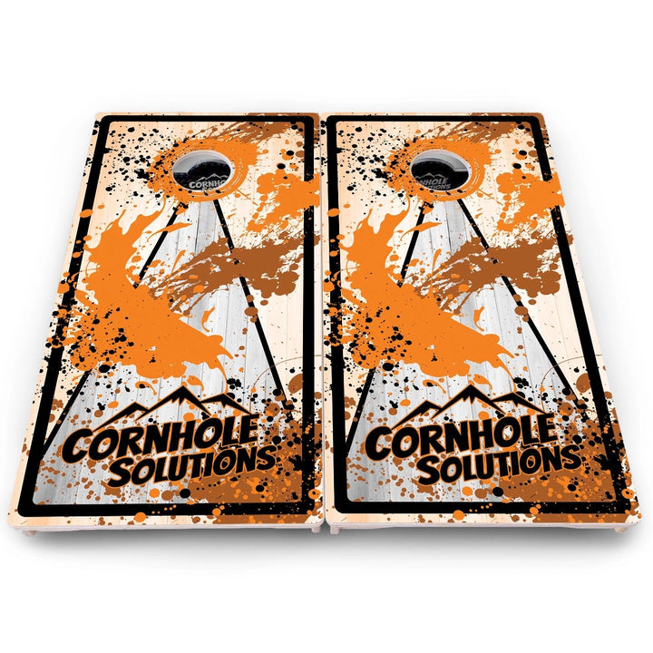 Paint Splatter Cornhole Boards – Pro Lite or Pro Elite
