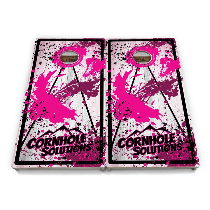 Paint Splatter Cornhole Boards – Tournament Series