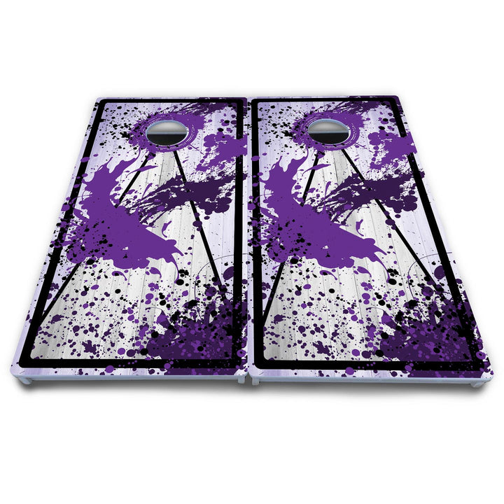Paint Splatter Cornhole Boards - All Weather Series