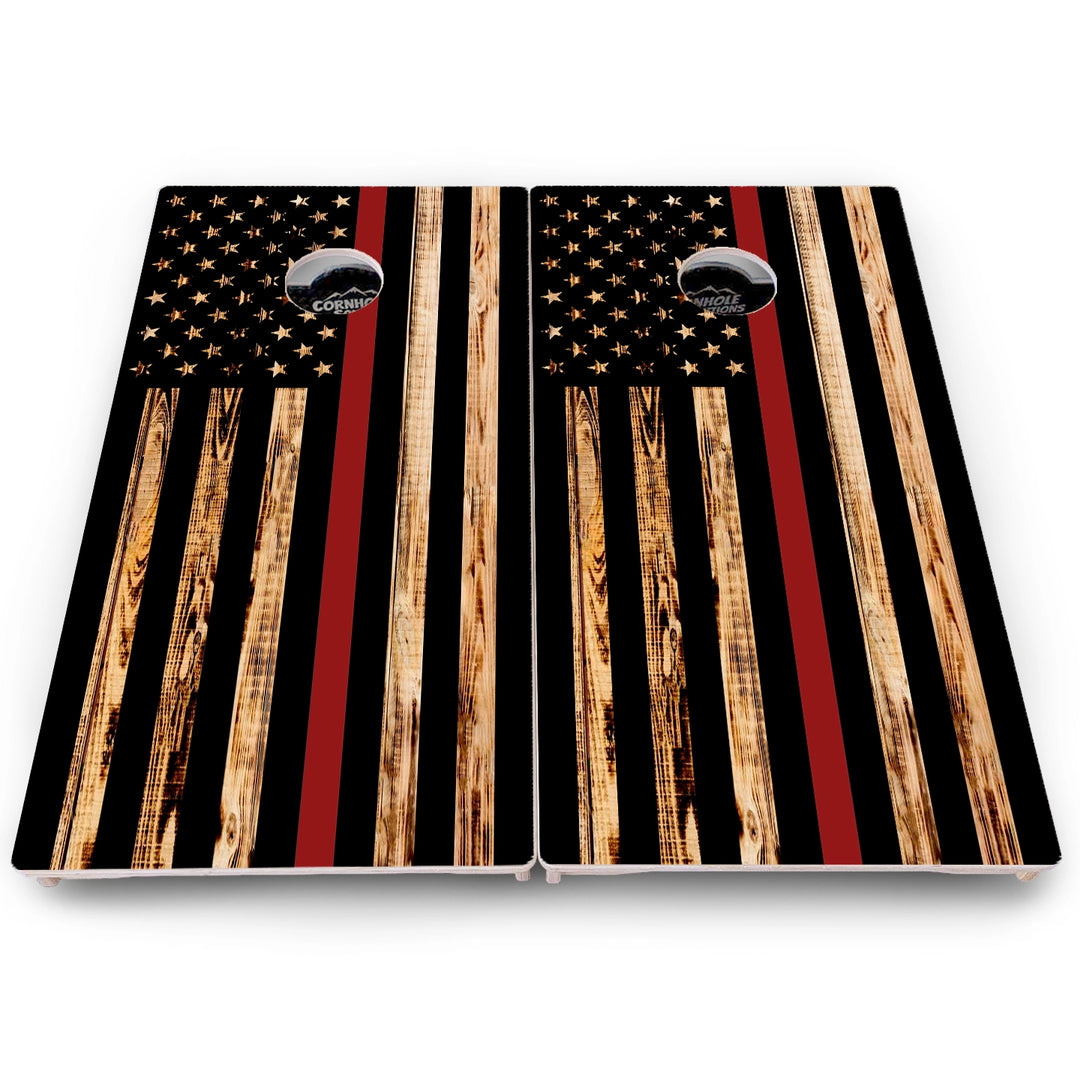 First Responder Flag Cornhole Boards – Pro Lite or Pro Elite