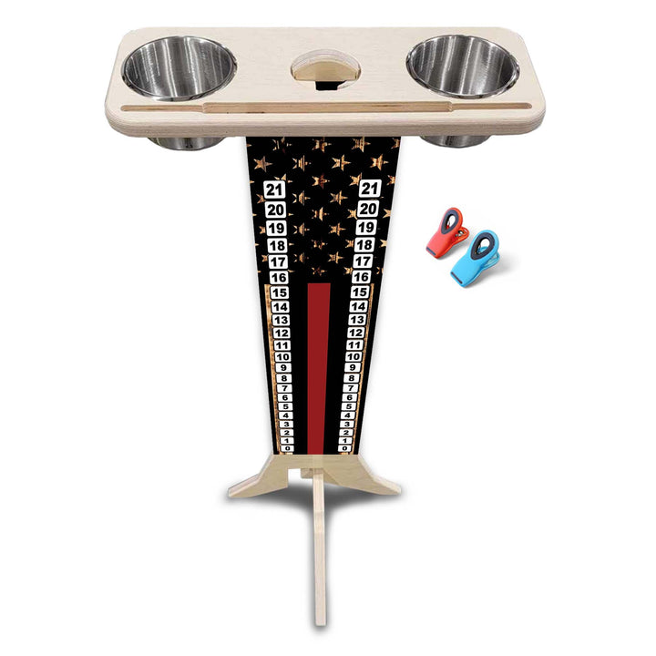Red Line Flag - Score Stand (cups & clips included) Score/Drink Stand