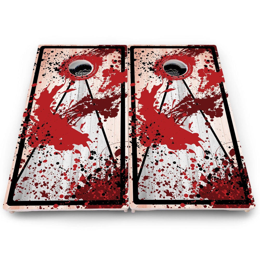 Paint Splatter Cornhole Boards – Pro Lite or Pro Elite