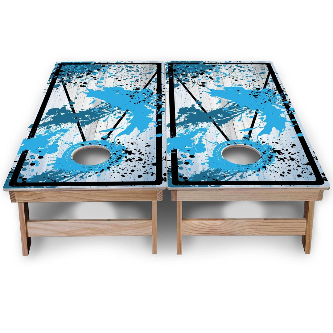 Paint Splatter Cornhole Boards - Backyard Series