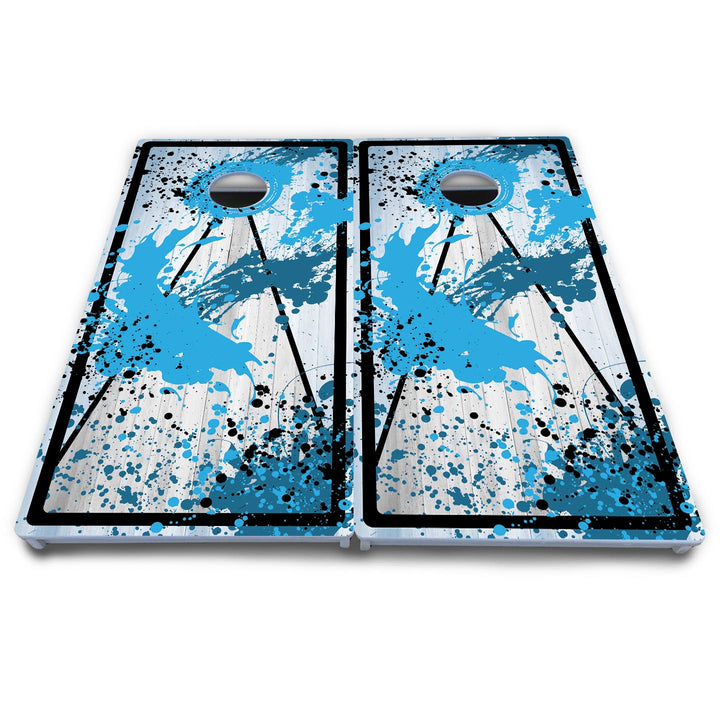 Paint Splatter Cornhole Boards - All Weather Series