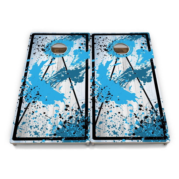 Paint Splatter Cornhole Boards – Tournament Series